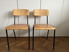 2 Vintage Stapelstühle Stuhl Industrie Design Loft
