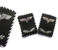 Deutsche Privatbahn Uniform - Kragenspiegel mt Flügelrad Eisenbahn W-Deutschland