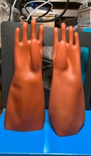 FRANCE sz8 SPEZ 2mm! DICKE 41cm LANGE LATEX Handschuhe Gummi schwer HEAVY RUBBER