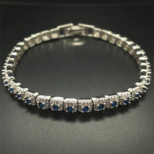 TENNIS ARMBAND PALLADINIERT MIT ZIRKONIA  SCHMUCKJAGD