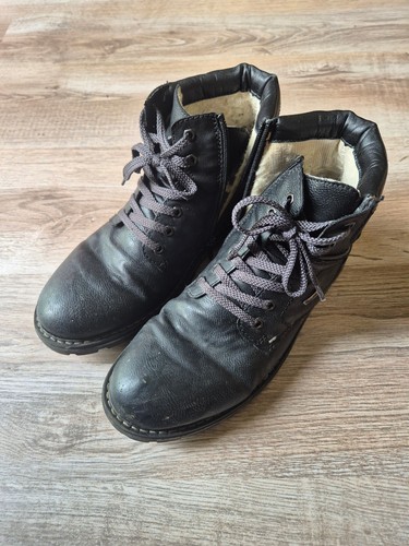 Rieker winterschuhe schwarz - rieker,