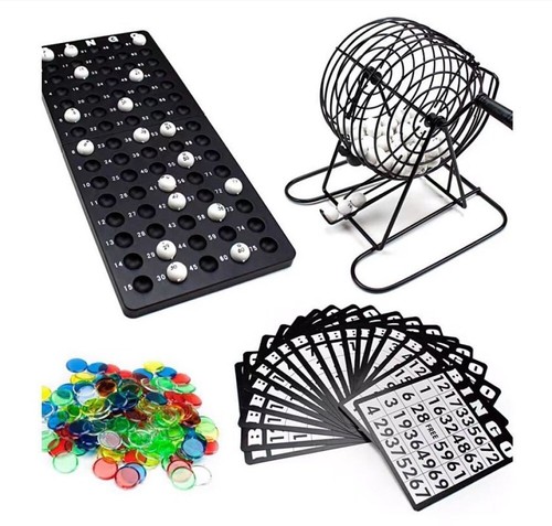 Bingo spiel set mit - spiel-set,