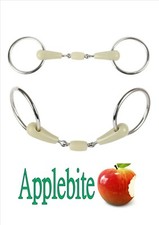 Apple bite  11.5 /12.5/13.5 cm gebiss pferd Wassertrense doppelt gebrochen 18mm