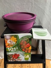 101° Microgourmet von Tupperware in Lila – Unbenutzt – Inkl. Rezeptheft