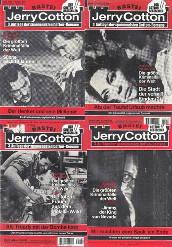 Krimis jerry cotton 3 - 4,