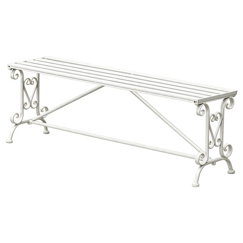 Gartenbank aus metall - gartenbank,
