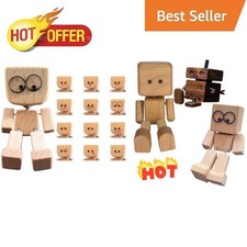 New! Shaking Wooden Man Figure