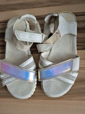 Kinder Mädchen Sommerschuhe Sandalen Gr. 33 Creme 