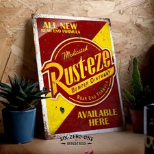Rust-eze Blechschild