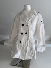 Weiße Damen-Jeansjacke von