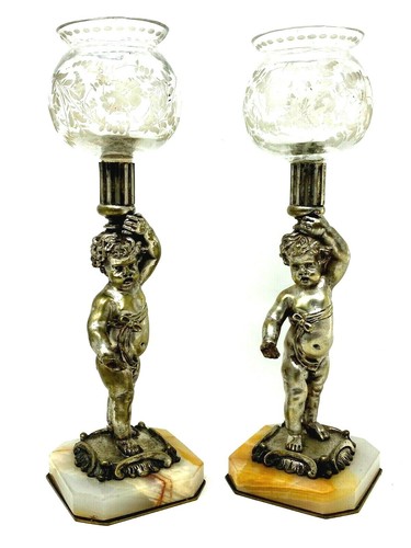 Paar vasen liebe aus bronze - vasen,