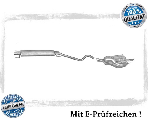 Auspuffanlage opel astra cc - auspuffanlage,