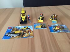 Lego City 4667, 7246, 7242, 7043 Radlader,Bagger,Kehrmaschine,Feuerwehrboot