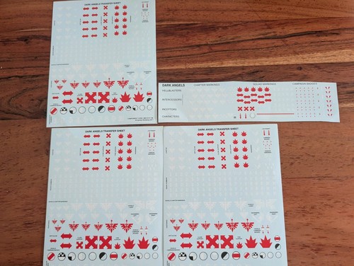 Dark angels decals - angels,