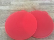 Tupperware Ersatzdeckel Nr. 5754 Transport ROT, D226 Salatschleuder, Karussell