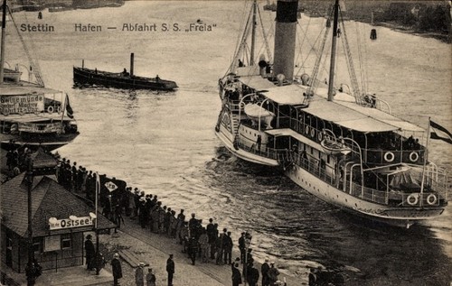 Szczecin stettin pommern - ak,