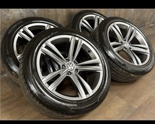 Original VW Tiguan 2 5NA Sebring R Line 19 Zoll Alu-Felgen Sommer