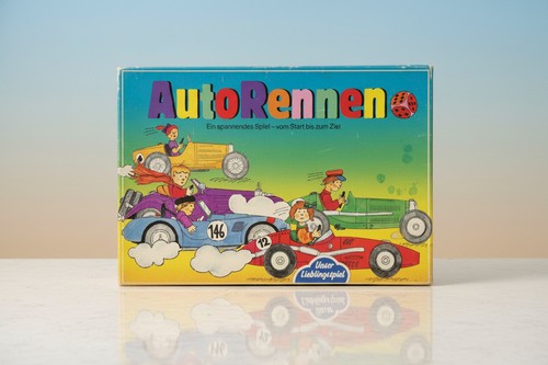 Ddr brettspiel autorennen - brettspiel, "