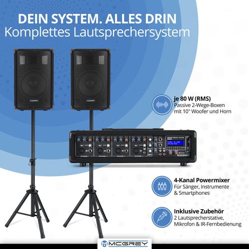 Anlage gesangsanlage - dj,