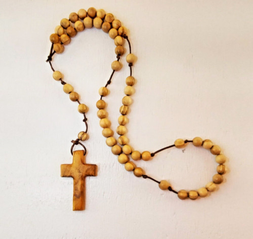 Rosenkranz handmade holz - rosenkranz,