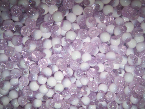 Glasperlen mix crackle perlen - mix/crackle,