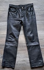 Levi's Lederhose schwarz