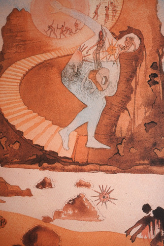 Salvador dali lithographie - salvador,
