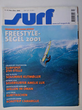 SURF MAGAZIN 11/00,ARROWS,GAASTRA,NEIL PREIDE,GUN SAILS,NORTH SAILS,SIMMER FREE