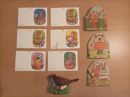 Ddr ostereier deko geschenk - ostereier,