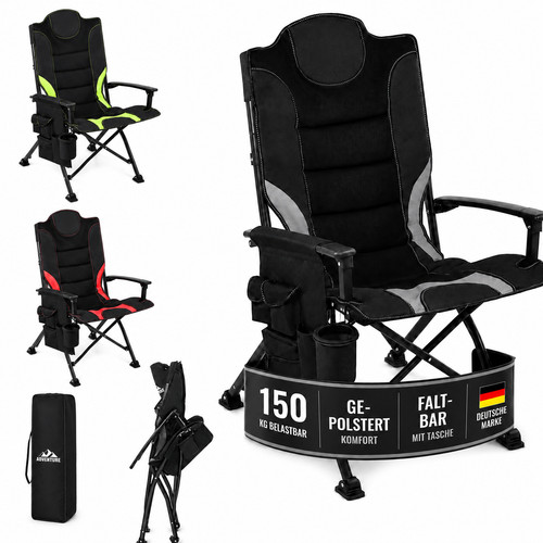 Campingstuhl faltbar 150 - faltbar, kg