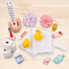 Miniatur Puppenhaus Badezimmer