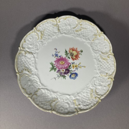 Meissen prunkteller teller - meissen,