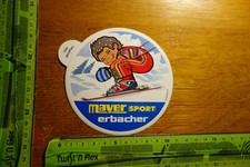 Alter Aufkleber Wintersport