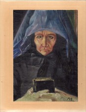 altes ölgemälde um 1900, vieleicht auch älter