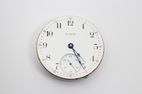 Vintage elgin taschenuhrwerk - vintage,