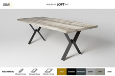 2x TISCHBEINE TISCHGESTELL