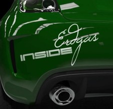 Auto aufkleber Erdgas Tank