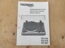 Thorens 316 318 321 - 316,