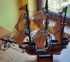 Großes Schiffsmodell Hansa