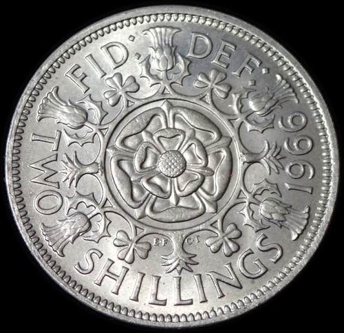 Großbritannien two shillings - two,