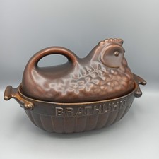 Friesland Melitta Katen-Geschirr Brathuhn Bräter 2,7 L mit Deckel  neuwertig