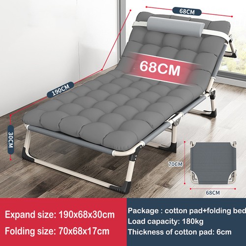 Sonnenliege campingbett 200kg - sonnenliege,