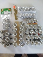 46 gleiche Kerzenhalter mit Clip für Weihnachtsbaum teilweise neu / gut erhalten