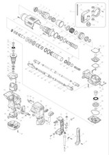 Makita Ersatzteile für Stemmhammer HM1213C