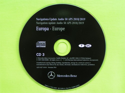 Navigation mercedes benz - cd,