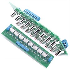 8X  HQ Audio Umschalter Cinch