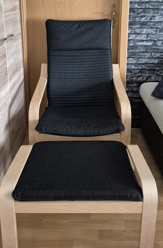 Ikea schwingsessel mit hocker - ikea,