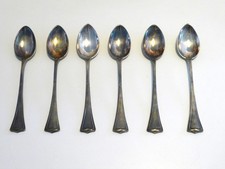 Jugendstil - 6 Kaffelöffel im
