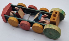 altes SEVI Nachziehspielzeug vintage Holzpielzeug aus Sammlungsauflösung