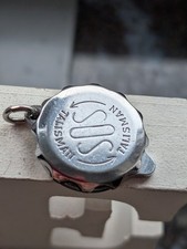 SOS Talisman Anhänger gebraucht Länge 3 cm silberfarben